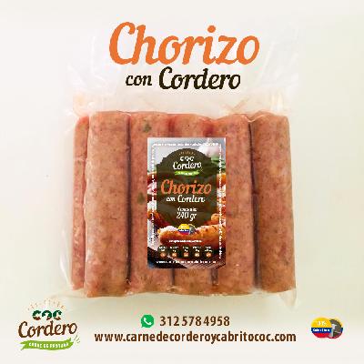 CHORIZO CON CORDERO